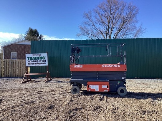 2018 AICHI SV3246E SCISSOR LIFT