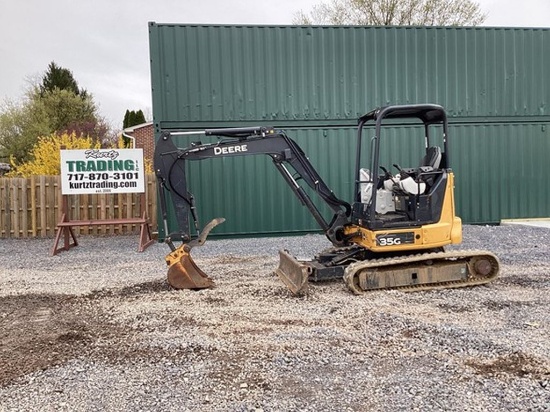 2016 DEERE 35G EXCAVATOR