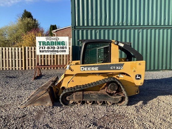 2008 DEERE CT322 SKID STEER