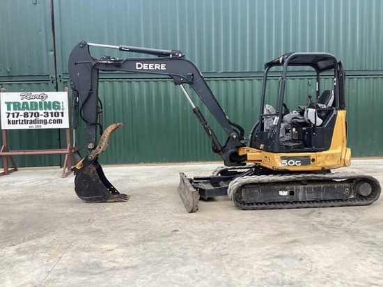 2018 DEERE 50G EXCAVATOR
