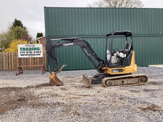 2016 DEERE 35G EXCAVATOR