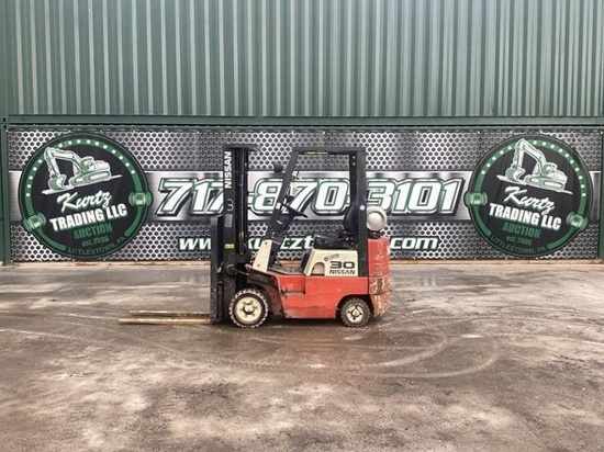 1992 NISSAN CPJ01A15LV FORKLIFT