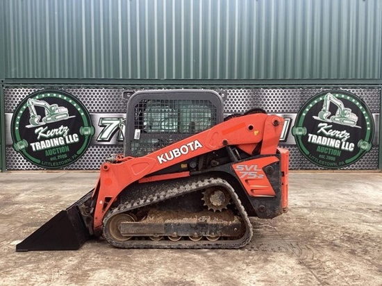 2016 KUBOTA SVL75-2 SKID STEER