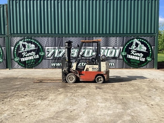 1992 NISSAN CPJ02A20PV FORKLIFT