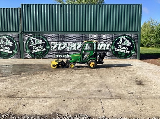 2012 JOHN DEERE X475 RIDING MOWER