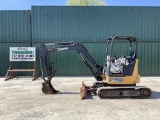 2015 DEERE 35G EXCAVATOR
