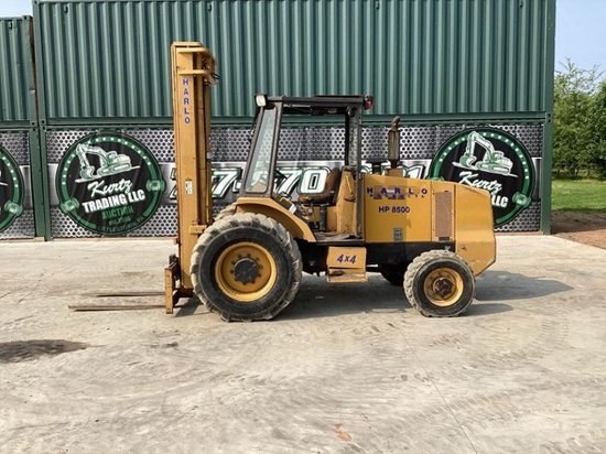2017 HARLO HP8500 ROUGH TERRAIN FORKLIFT