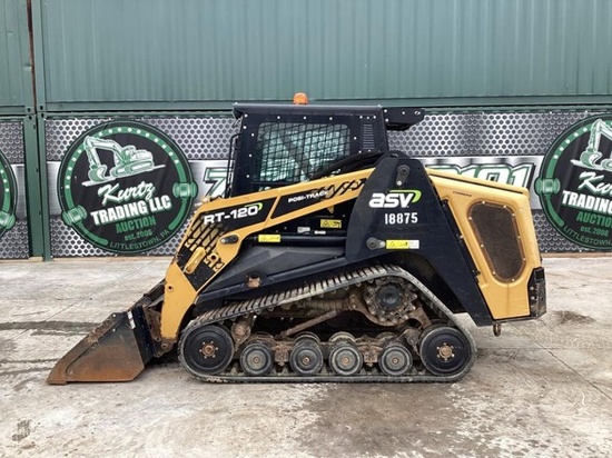 2019 ASV POSI-TRACK RT120 SKID STEER