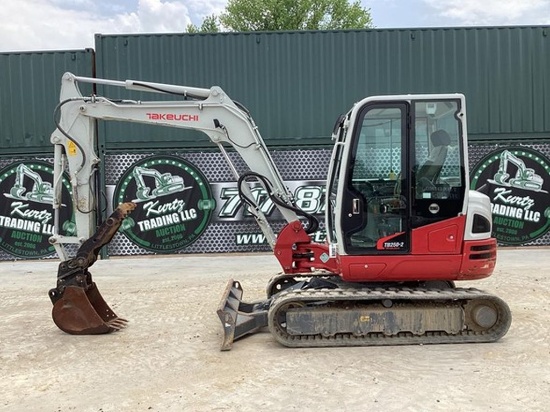 2021 TAKEUCHI TB250-2 EXCAVATOR | Heavy Construction Equipment ...