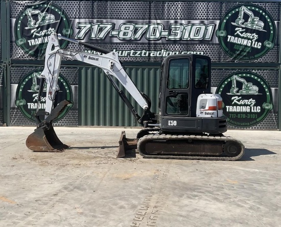 2017 Bobcat E50 Excavator