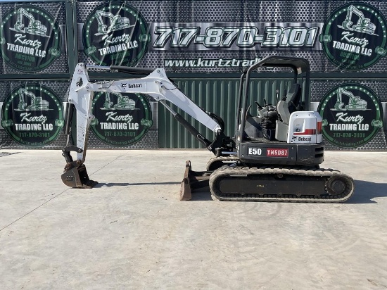 2017 Bobcat E50 Excavator