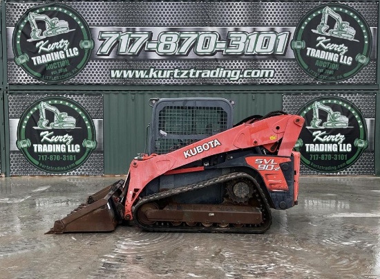 2014 Kubota Svl90-2 Skid Steer