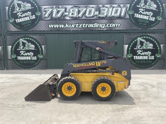 2002 New Holland Ls170 Skid Steer
