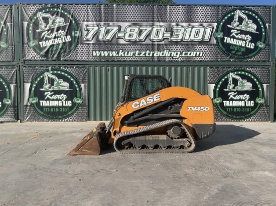 2018 Case Tv450b Skid Steer