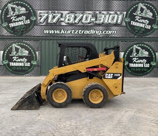 2014 Caterpillar 242d Skid Steer