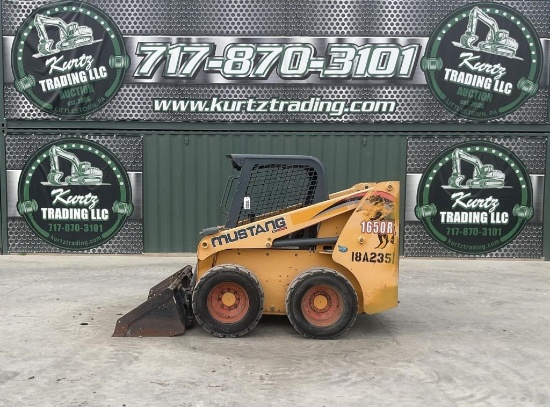 2018 Mustang 1650r Skid Steer