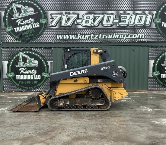 2018 Deere 333g Skid Steer