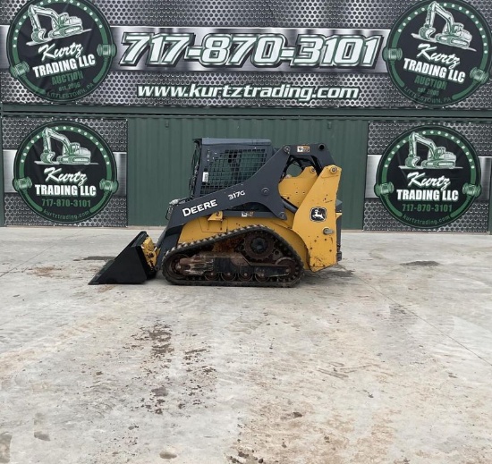2018 Deere 317g Skid Steer