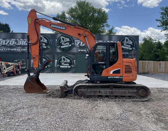2021 Doosan Dx140 Lc-5 Excavator
