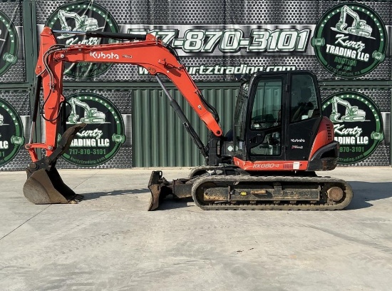 2021 Kubota Kx080-4s2 Excavator