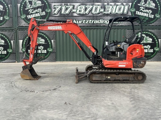 2016 Kubota Kx040-4 Excavator