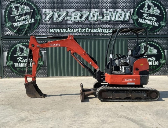 2022 Kubota U35-4 Excavator