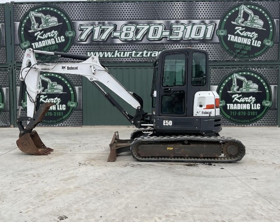 2018 Bobcat E50 Excavator