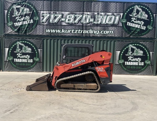 2020 Kubota Svl75-2 Skid Steer