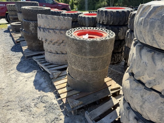 USED 30X10X16 SOLID TIRES