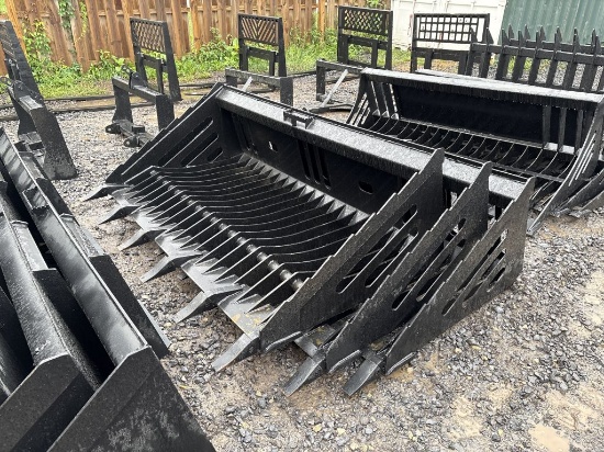 Wildcat 80" Rock Bucket With Teeth