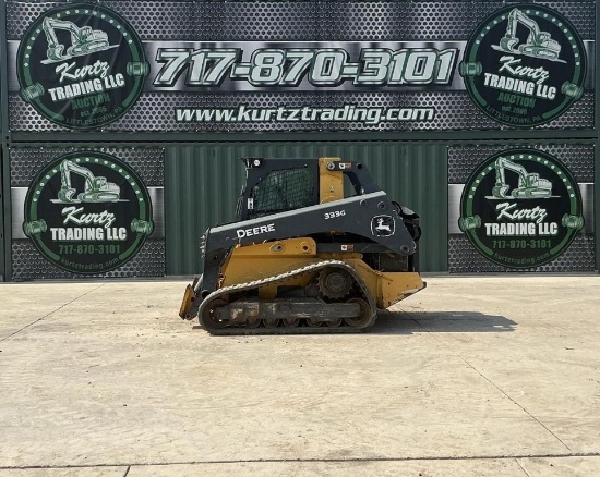2021 DEERE 333G SKID STEER