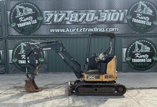 2015 Deere 26g Excavator