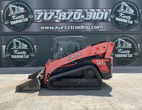 2016 KUBOTA SVL90-2 SKID STEER