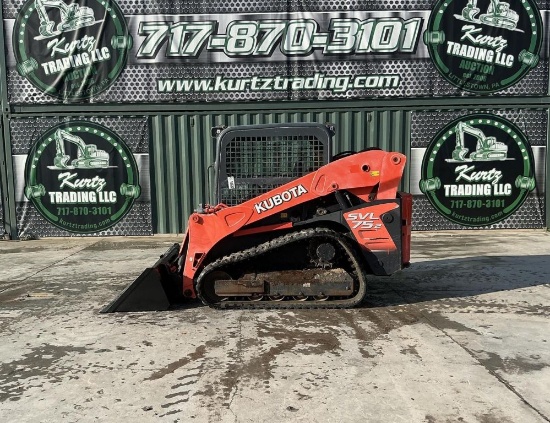 2017 KUBOTA SVL75-2 SKID STEER