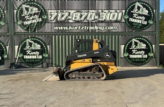 2021 DEERE 333G SKID STEER