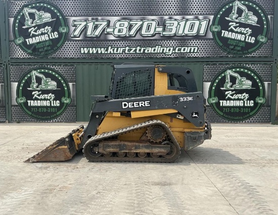 2016 DEERE 333E SKID STEER