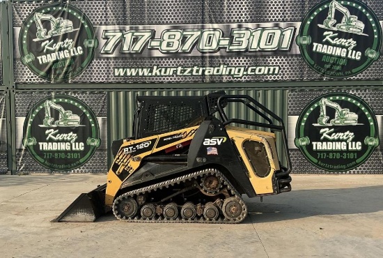 2017 ASV POSI-TRACK RT120F SKID STEER