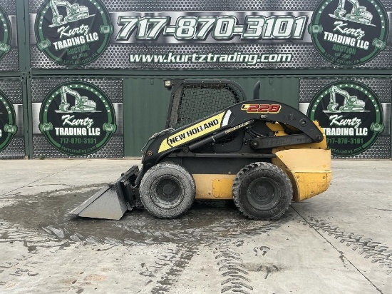 2018 NEW HOLLAND L228 SKID STEER