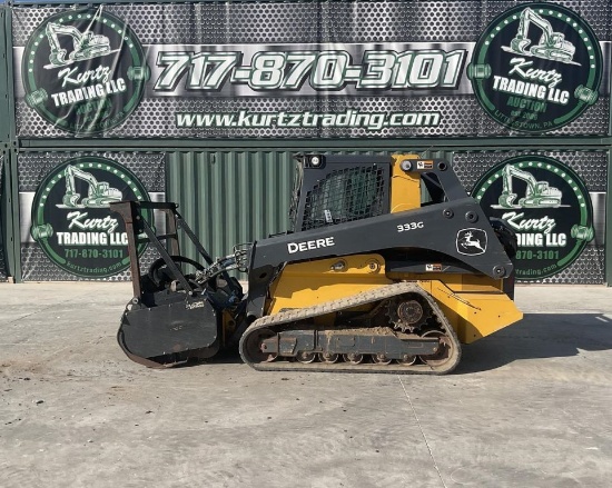 2021 DEERE 333G SKID STEER
