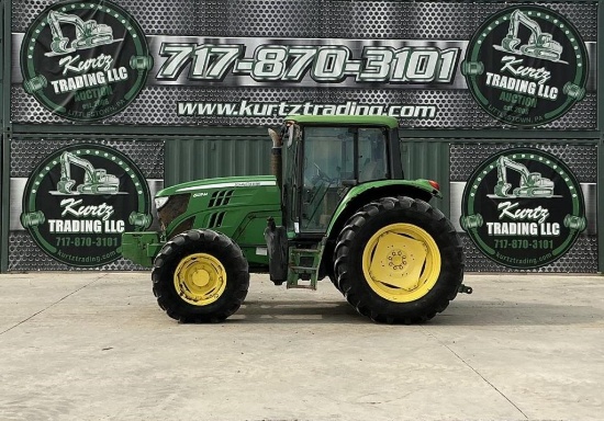2014 JOHN DEERE 6125M TRACTOR