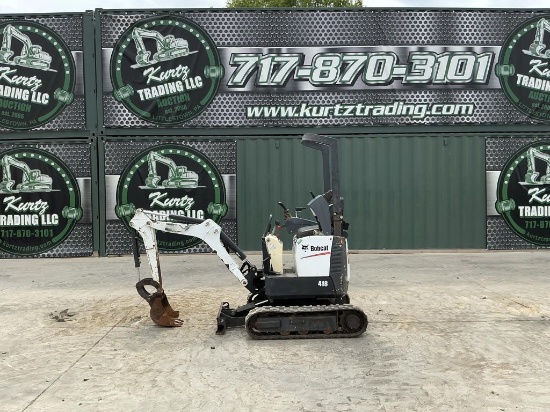 2017 Bobcat 418a Excavator