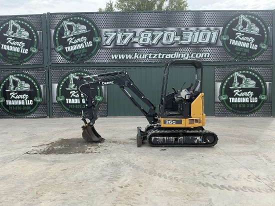 2020 Deere 26g Excavator