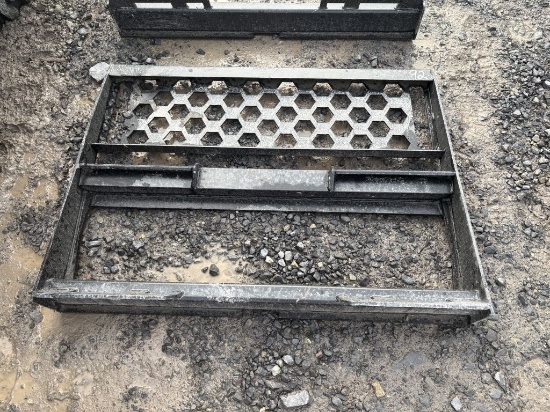 WILDCAT PALLET FORK BACK PLATE