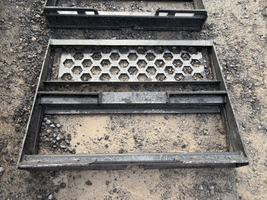 WILDCAT PALLET FORK BACK PLATE