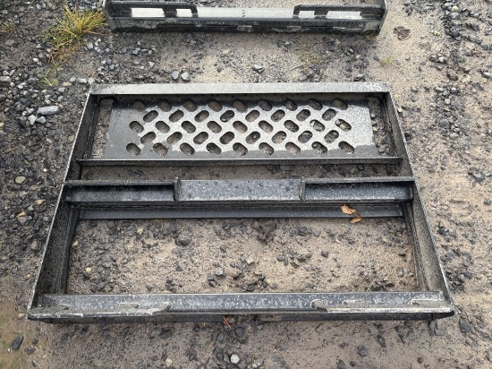 WILDCAT PALLET FORK BACK PLATE
