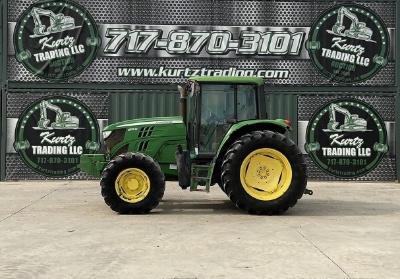 2014 John Deere 6125m Tractor