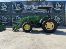 2018 JOHN DEERE 6105E TRACTOR