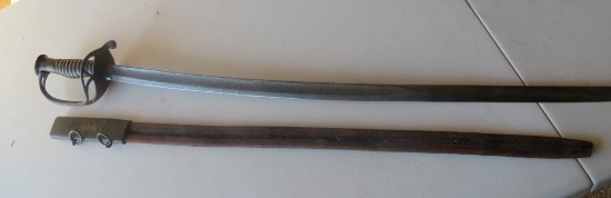 Confederate foot officers sword