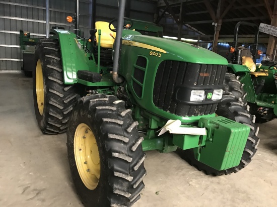 2010 John Deere 6100D $WD Tractor 691 Hours