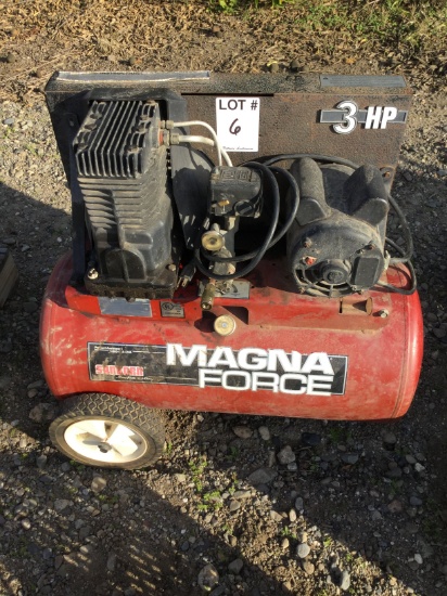 Magna Force 3 HP Portable Electric Air Compressor